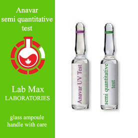 Anavar Winstrol Test